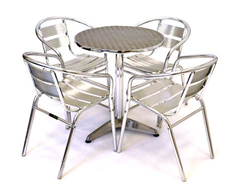 Aluminium Cafe Set Cafes Bistro And Home Garden Be Furniture Sales