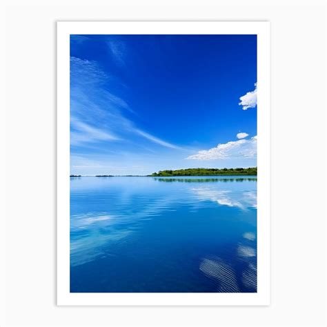 Lake Waterscape Photography 1 Art Print By Hydro Hues Fy