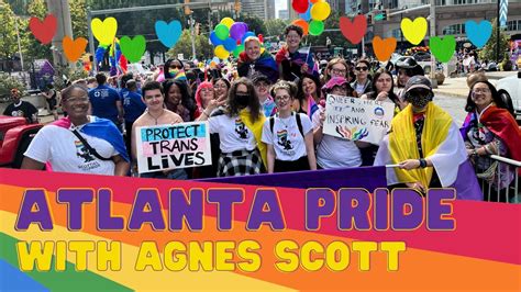 Atlanta Pride With Agnes Scott College Youtube