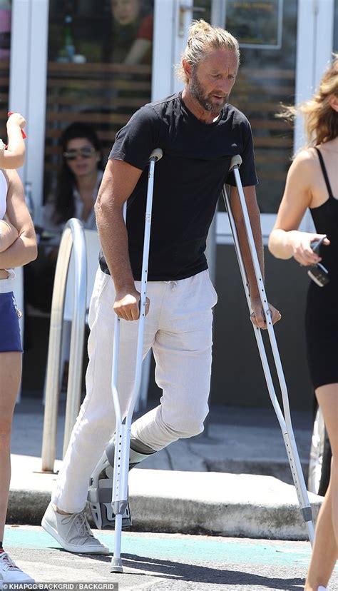 Famous People On Crutches