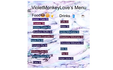 Emotes welcome to bloxburg wikia fandom powered by wikia. Bloxburg Cafe Menu | Cafe menu, Strawberry milkshake ...