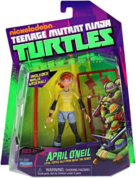 Teenage Mutant Ninja Turtles Nickelodeon April Oneil 4 Action Figure Playmates Toywiz