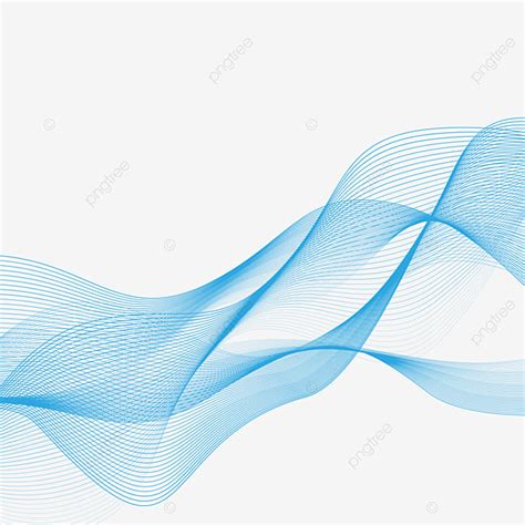Curve Lines Clipart Hd Png Blue Decorative Curve Lines Blue