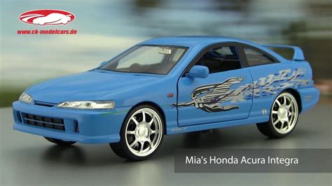 Ck Modelcars Video Mia S Honda Acura Integra Film Fast Furious