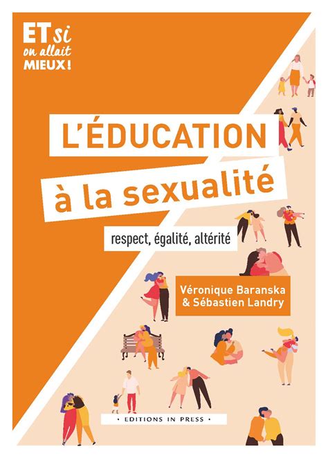 Léducation à La Sexualité Éditions In Press
