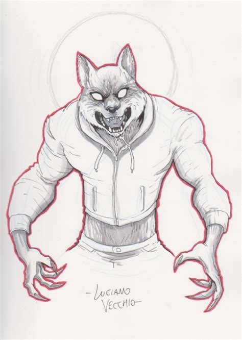Werewolf Of Fever Swamp From Goosebumps By Luciano Vecchio In Jude