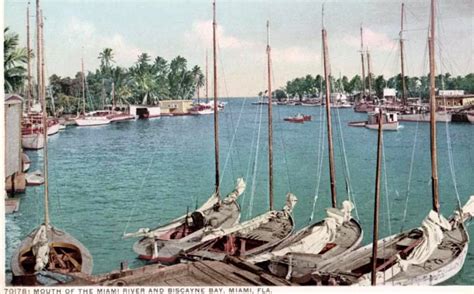 This Is What The Miami River Looked Like In 1910 The Photo Faces East