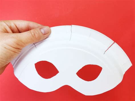 Kids Halloween Costume Diy Paper Plate Mask Creating Creatives