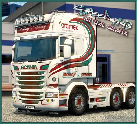 Scania Rjl Skin Pack By Speedy143 Ets2 Euro Truck Simulator 2 Mods