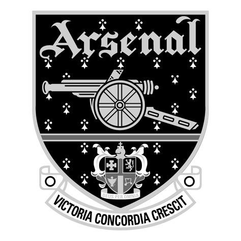 arsenal logo black and white 2 brands logos