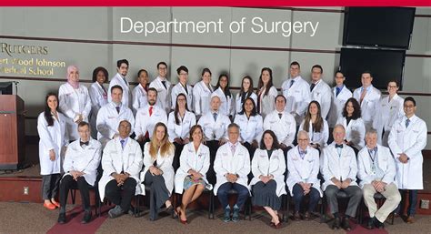 Faculty Rwjms Department Of Surgery