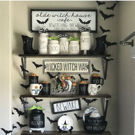 🎃 Halloween Coffee Bar ☕ 🦇 Top Sign Is My Favorite 🖤 Halloween Coffee