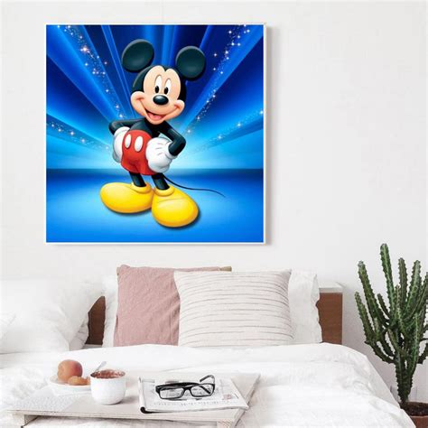 Diamond Painting Full Round Mickey Mouse