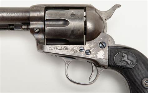 Colt Saa Revolver 44 40 Cal 4 34 Barrel Blue And Case Hardened