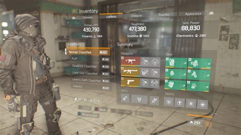 Classified Nomad Build PvE PvP And Hybrid DZ Version Attached In Comments Below R The Division
