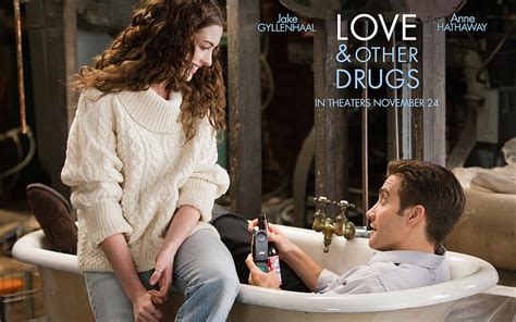 Hd Wallpaper Movie Love And Other Drugs Anne Hathaway Jake Gyllenhaal