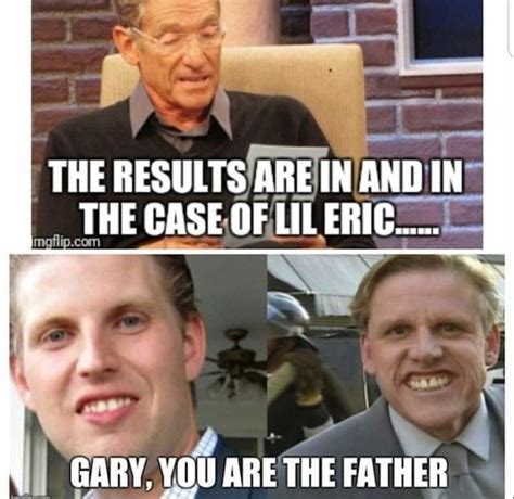 Eric Trump Gary Busey Meme