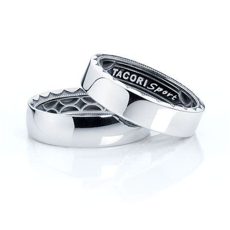 Tacori Sports Bands Mens Designer Wedding Rings Tacori Wedding Rings