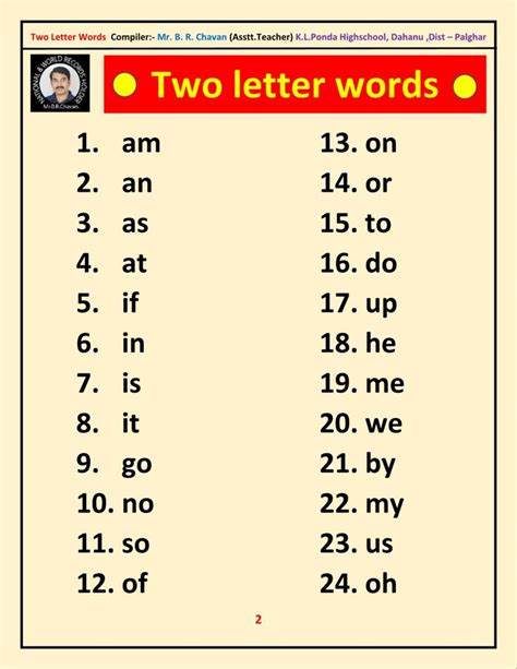 Pin By Tamilselvi On Words 2 Letter Words Two Letter Words