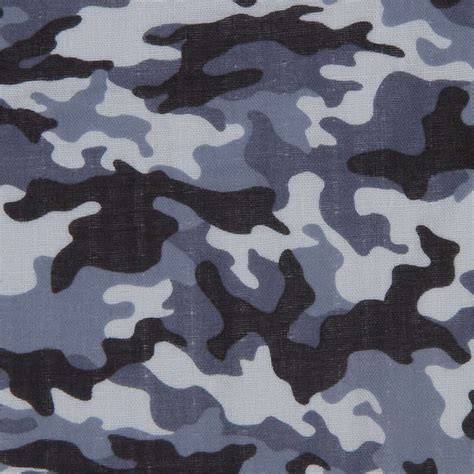 Japanese Blue Camouflage Army Fabric By Cosmo Modes4u