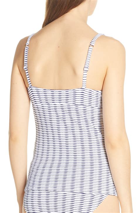 Tommy Bahama Island Cays Stripe Tankini Top In White Lyst