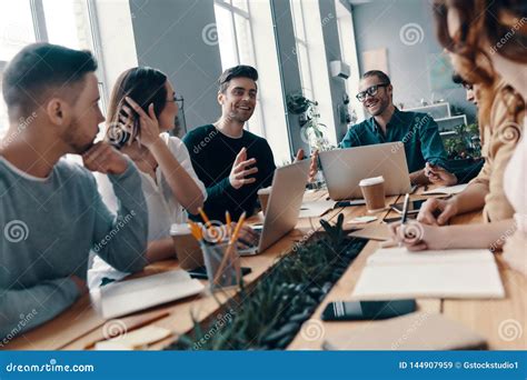 Achieving Success Together Stock Image Image Of Cooperation Group