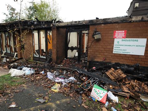 Woman Injured As Suspected Arson Attack Rips Through Old Nhs Building