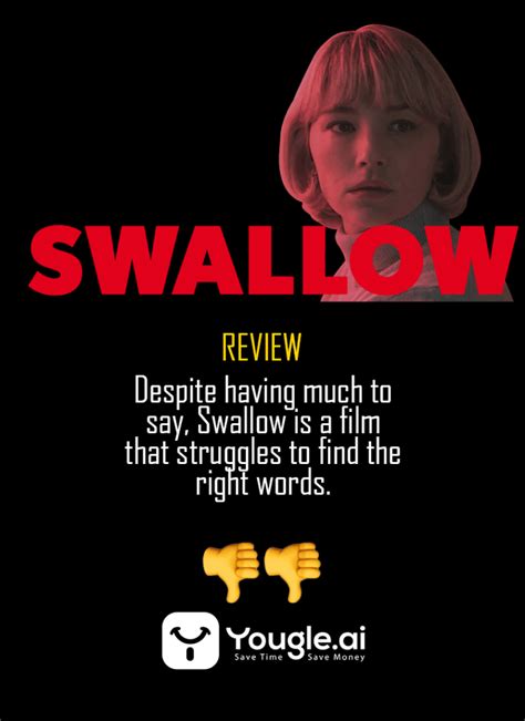 Swallow 2021 Movie Review 👎👎 Fandom Insights