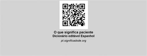 PACIENTE Espanhol dicionário colaborativo