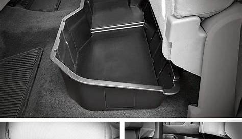 Under Seat Storage Box for 2014-18 Chevy Silverado/GMC Sierra 1500 and