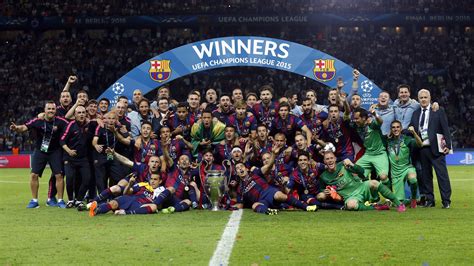 FC Barcelona will be honoured by UEFA for their five Champions League wins