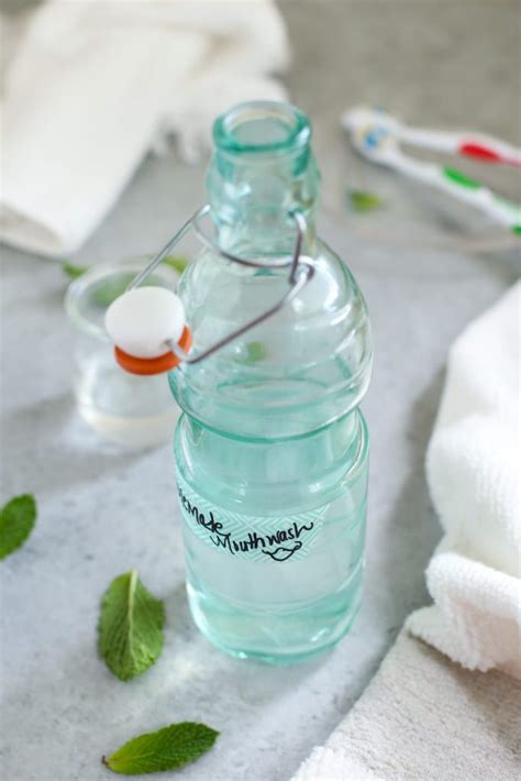 easy homemade mouthwash live simply