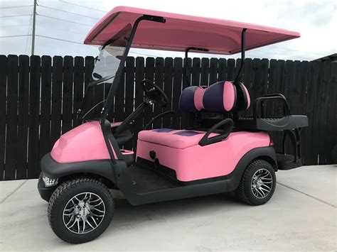 Pink Golf Carts That Ll Blow Your Mind Pink Golf Cart