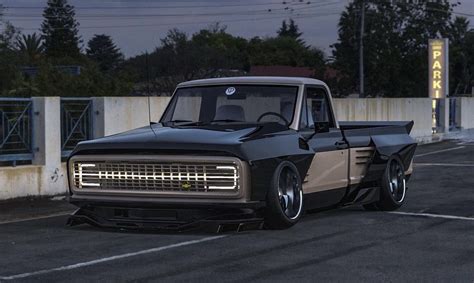 Slammed Chevy C10