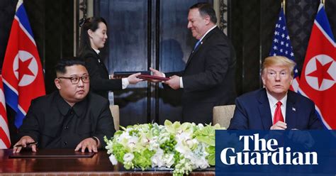 the best photos from kim and trump s singapore summit world news the guardian