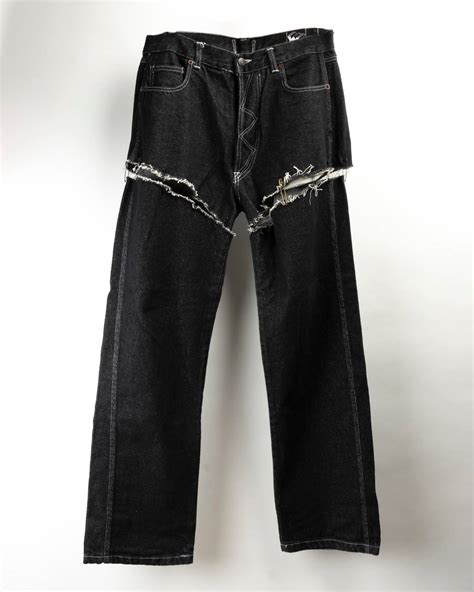 Walter Van Beirendonck Walter Van Beirendonck Safety Pin Jeans Grailed