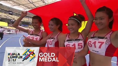 8 pm (singapore time) broadcast is subject to change. Athletics Women's 4 x 100m Final | 29th SEA Games 2017 ...