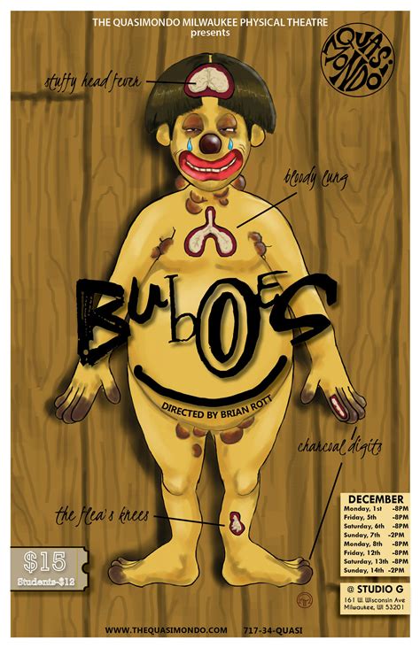 The Quasimondo Milwaukee Physical Theatre Presents Buboes A Bouffon