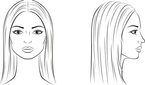 Face Outline Drawing Woman Mundopiagarcia