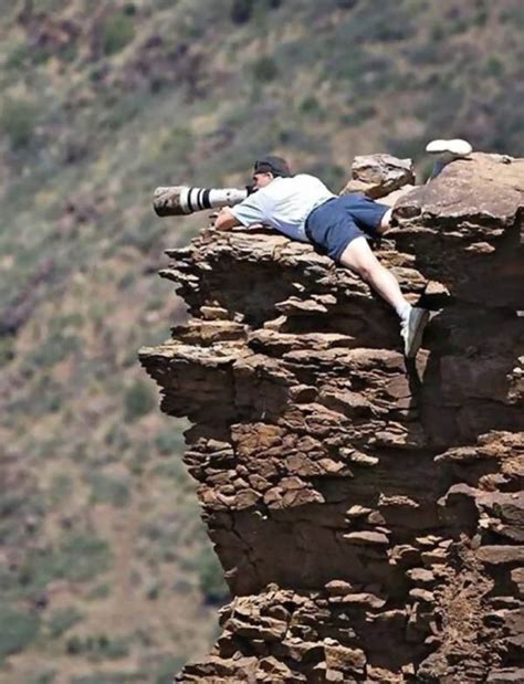 20 Crazy Photographers They Will Do Anything For A Perfect Shot