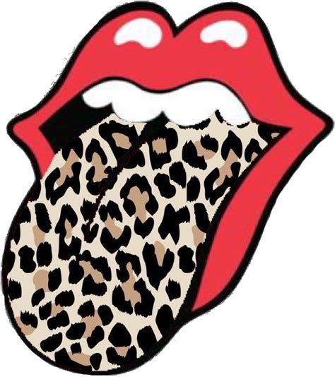 Pin Maker Elenapadoann Cheetah Print Wallpaper Rolling Stones Lip