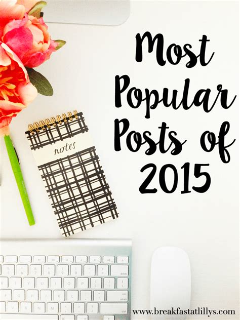 Most Popular Posts Of 2015 Breakfast At Lillys