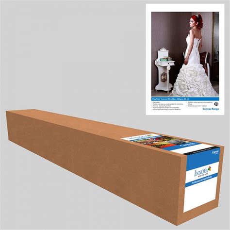 Innova Fibaprint Canvas Ultra Gloss Inkjet Paper 380gsm 44 In X 49