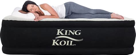 Well you're in luck, because here they come. King Koil Elevated Air Mattress & Pump
