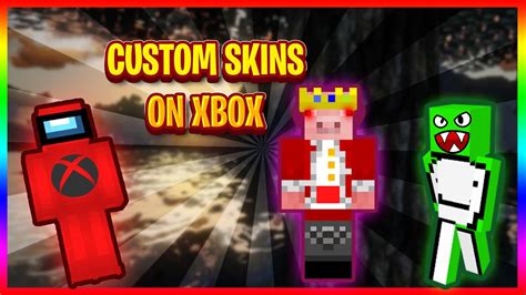 New How To Get Custom Skins On Minecraft Xbox One Youtube