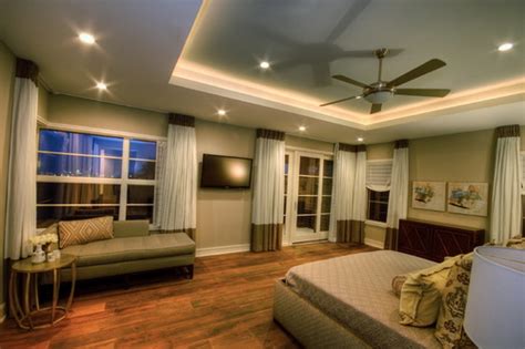This make it a focal point in a room. Lighted tray ceiling - enhances beauty in your home ...