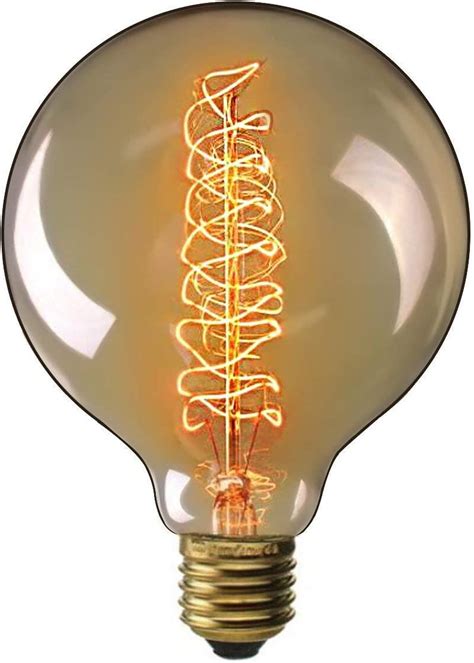 Wearego Vintage Edison Light Bulb Globe G125 125mm 40w Tungsten Lamp