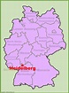 Heidelberg location on the Germany map