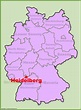 Heidelberg location on the Germany map - Ontheworldmap.com