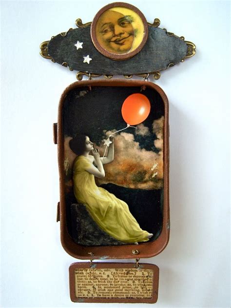 Mixed Media Hanging Altoid Tin Shadow Box Shrine What To Do On A St